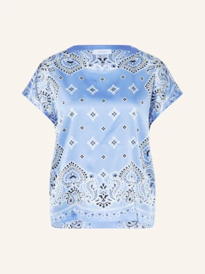 Darling Harbour Bluzka Z Jedwabiu blau