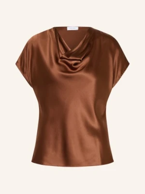 Darling Harbour Bluzka Z Jedwabiu braun