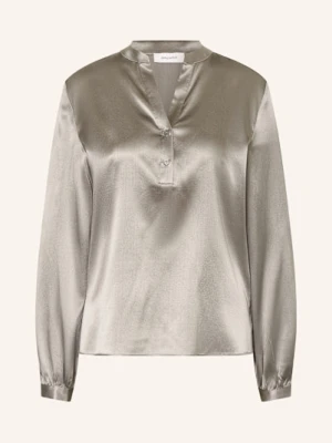 Darling Harbour Bluzka Z Jedwabiu grau
