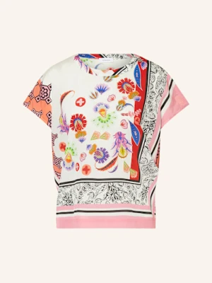 Darling Harbour Bluzka Z Jedwabiu pink