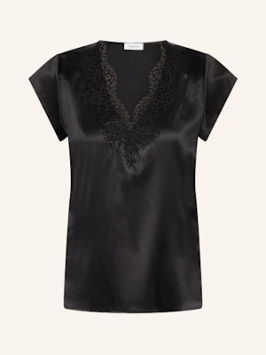 Darling Harbour Bluzka Z Jedwabiu schwarz