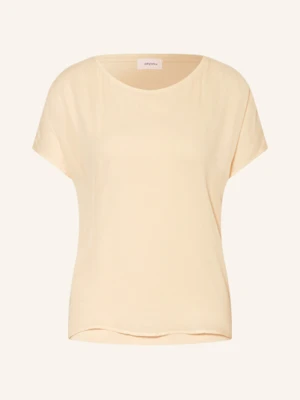 Darling Harbour Bluzka Z Mieszanki Materiałów beige