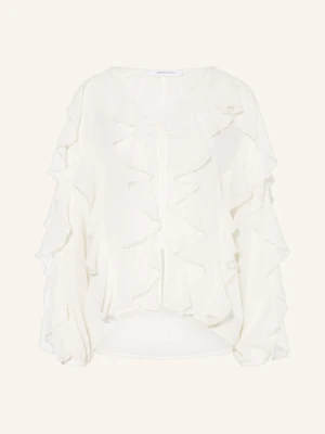 Darling Harbour Bluzka Z Wolantami weiss