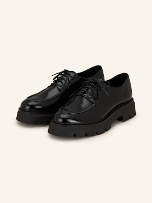 Darling Harbour Buty Sznurowane Na Platformie schwarz