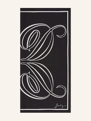 Darling Harbour Chusta Jedwabna schwarz