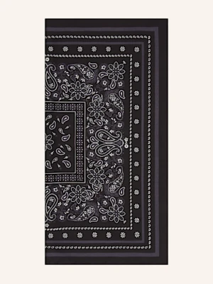 Darling Harbour Chusta Jedwabna schwarz