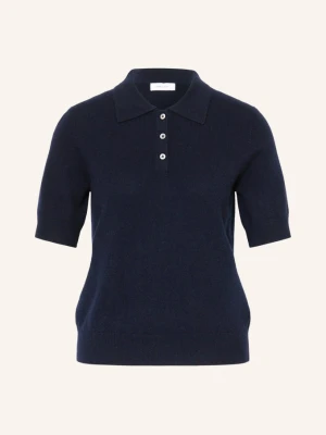 Darling Harbour Dzianinowa Koszulka Polo Z Kaszmiru blau NAVY