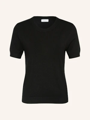 Darling Harbour Dzianinowa Koszulka schwarz