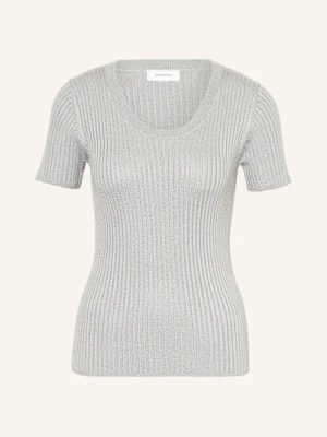 Darling Harbour Dzianinowa Koszulka Z Błyszczącą Przędzą grau