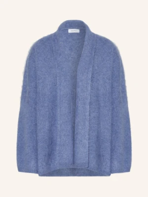 Darling Harbour Dzianinowa Narzutka blau DUSTY BLUE MELANGE