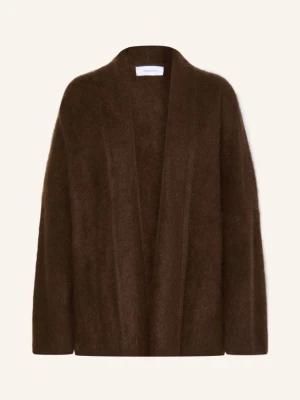 Darling Harbour Dzianinowa Narzutka braun DARK BROWN