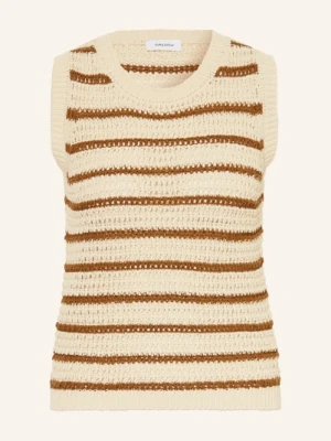 Darling Harbour Dzianinowy Top weiss