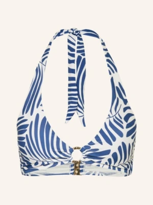 Darling Harbour Górna Część Bikini Z Wiązaniem Na Szyi blau