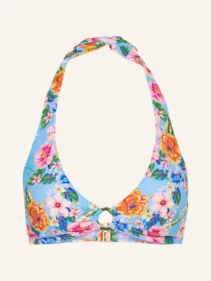 Darling Harbour Górna Część Bikini Z Wiązaniem Na Szyi blau