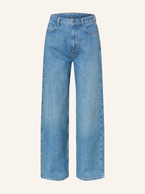 Darling Harbour Jeansy Wide Leg grau MID LIGHT BLUE