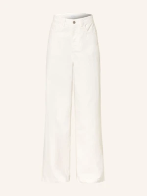 Darling Harbour Jeansy Wide Leg weiss