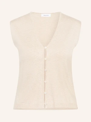 Darling Harbour Kamizelka Z Dzianiny beige