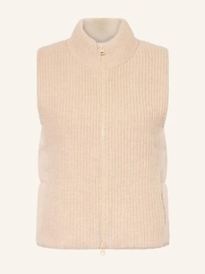 Darling Harbour Kamizelka Z Dzianiny beige