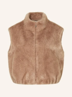 Darling Harbour Kamizelka Ze Sztucznego Futra braun