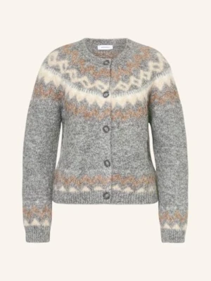Darling Harbour Kardigan Z Dodatkiem Alpaki grau