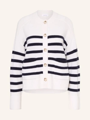 Darling Harbour Kardigan Z Dodatkiem Kaszmiru weiss