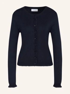 Darling Harbour Kardigan Z Falbanami blau NAVY