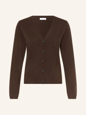 Darling Harbour Kardigan Z Kaszmiru braun DARK BROWN