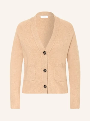 Darling Harbour Kardigan Z Kaszmiru braun camel Melange