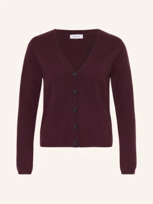 Darling Harbour Kardigan Z Kaszmiru lila PLUM