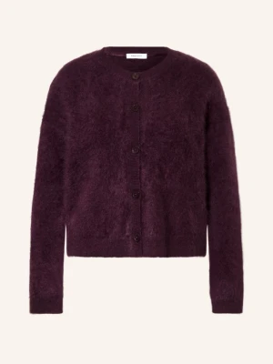 Darling Harbour Kardigan Z Kaszmiru lila PLUM