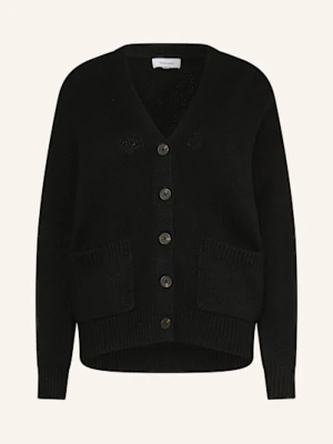 Darling Harbour Kardigan Z Kaszmiru schwarz