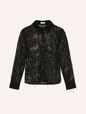 Darling Harbour Koszula Z Cekinami schwarz
