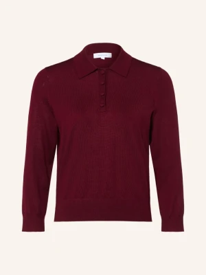 Darling Harbour Koszulka Polo Z Dzianiny Z Rękawami 3 / 4 rot BURGUNDY