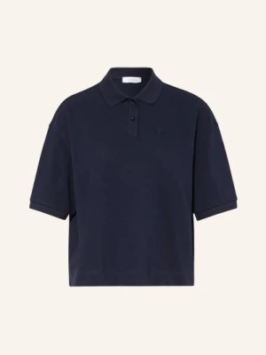 Darling Harbour Koszulka Polo Z Pikowanym Wzorem blau