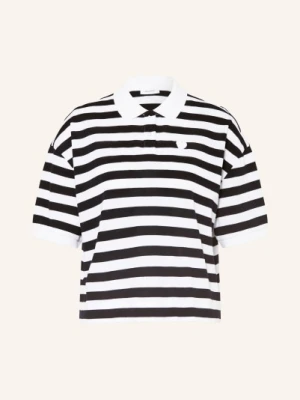 Darling Harbour Koszulka Polo Z Pikowanym Wzorem weiss