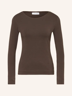 Darling Harbour Koszulka Z Długim Rękawem braun