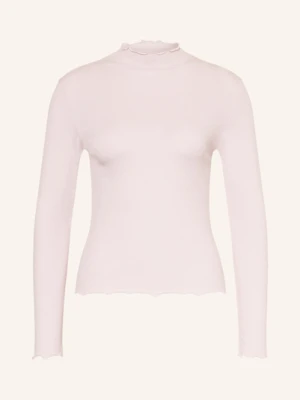 Darling Harbour Koszulka Z Długim Rękawem Z Falbankami rosa