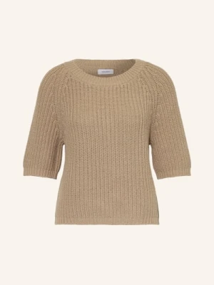 Darling Harbour Koszulka Z Dzianiny beige