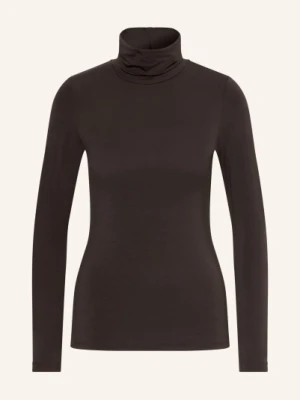 Darling Harbour Koszulka Z Golfem braun DARK BROWN