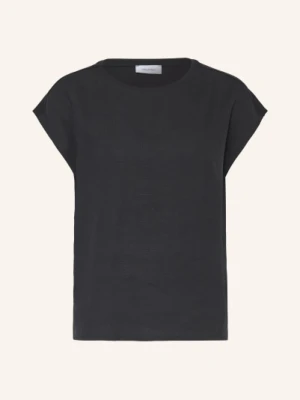Darling Harbour Koszulka Z Mieszanki Materiałów Z Dodatkiem Lnu schwarz