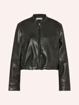 Darling Harbour Kurtka Imitująca Skórę schwarz