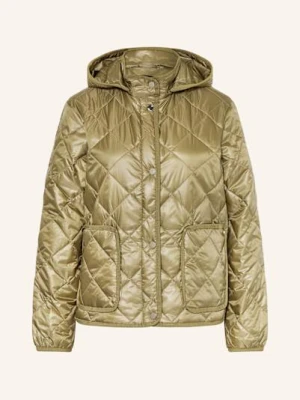 Darling Harbour Kurtka Pikowana Z Odpinanym Kapturem gruen