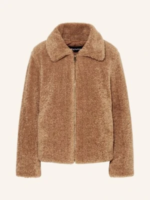 Darling Harbour Kurtka Pluszowa beige