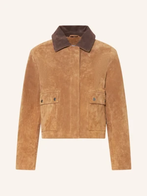 Darling Harbour Kurtka Skórzana braun