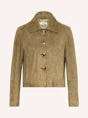 Darling Harbour Kurtka Skórzana gruen