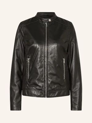 Darling Harbour Kurtka Skórzana schwarz