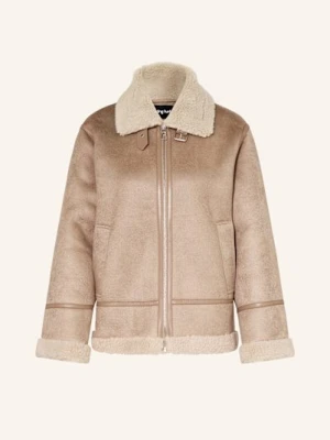 Darling Harbour Kurtka Z Imitacji Skóry Z Pluszowym Materiałem braun