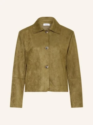 Darling Harbour Kurtka Z Klapami W Stylu Skórzanym gruen