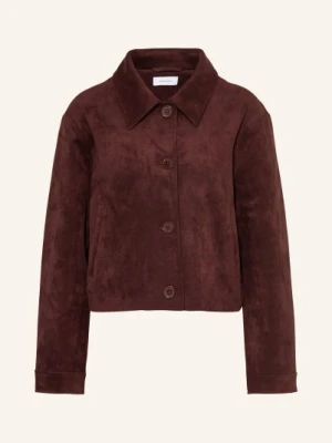 Darling Harbour Kurtka Z Klapami W Stylu Skórzanym rot