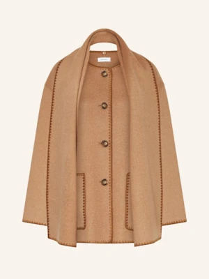 Darling Harbour Kurtka Z Odpinanym Szalem braun